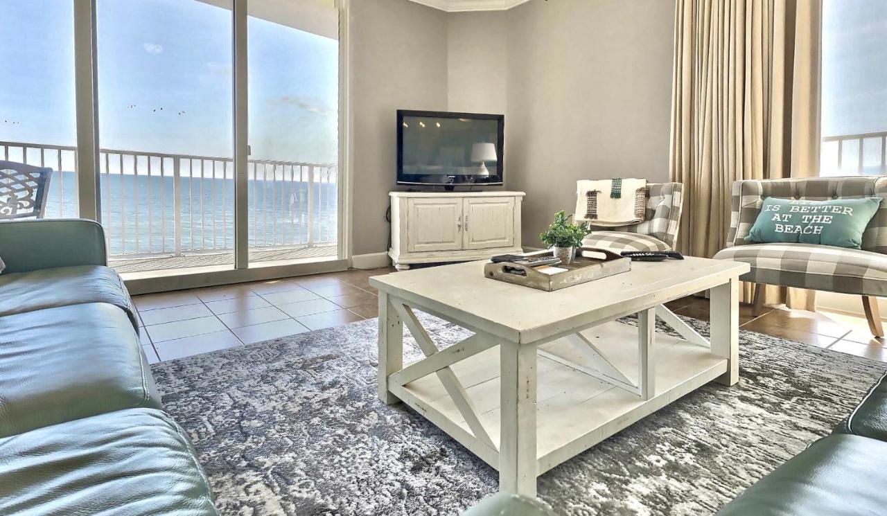 Happy Ours 2200 Sq Ft Corner Beachfront Sleeps 12 Panama City Beach Eksteriør billede