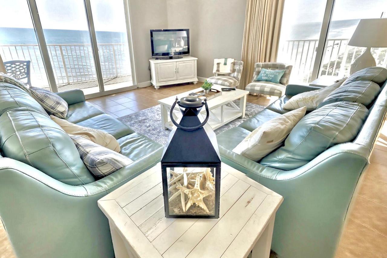 Happy Ours 2200 Sq Ft Corner Beachfront Sleeps 12 Panama City Beach Eksteriør billede