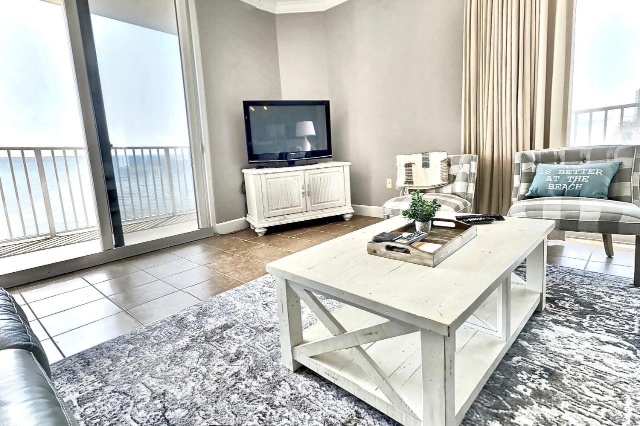 Happy Ours 2200 Sq Ft Corner Beachfront Sleeps 12 Panama City Beach Eksteriør billede